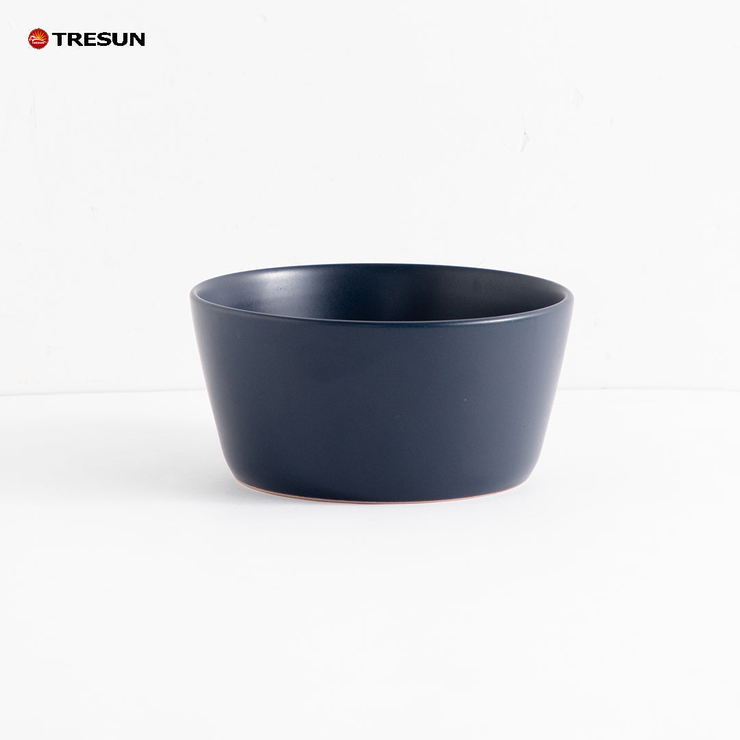Tresun® 16-Piece Matte Blue Stoneware Dinnerware Set | Service for 4