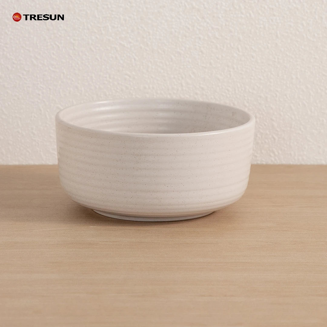 Whilesale Price White Matte Restaurant Hotel Nordic Western Stoneware Ceramic Plates and Dishes