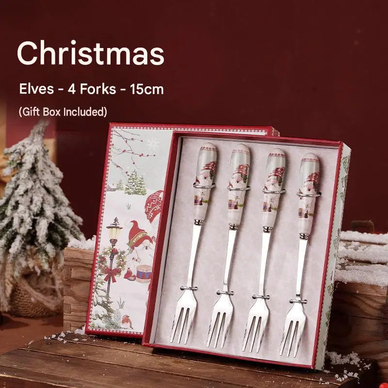 This Christmas Elf Bone China Mug Set Is Perfect for Holiday Use Dishwasher/microwave Safe Leak-proof Making Wonderful Gift.