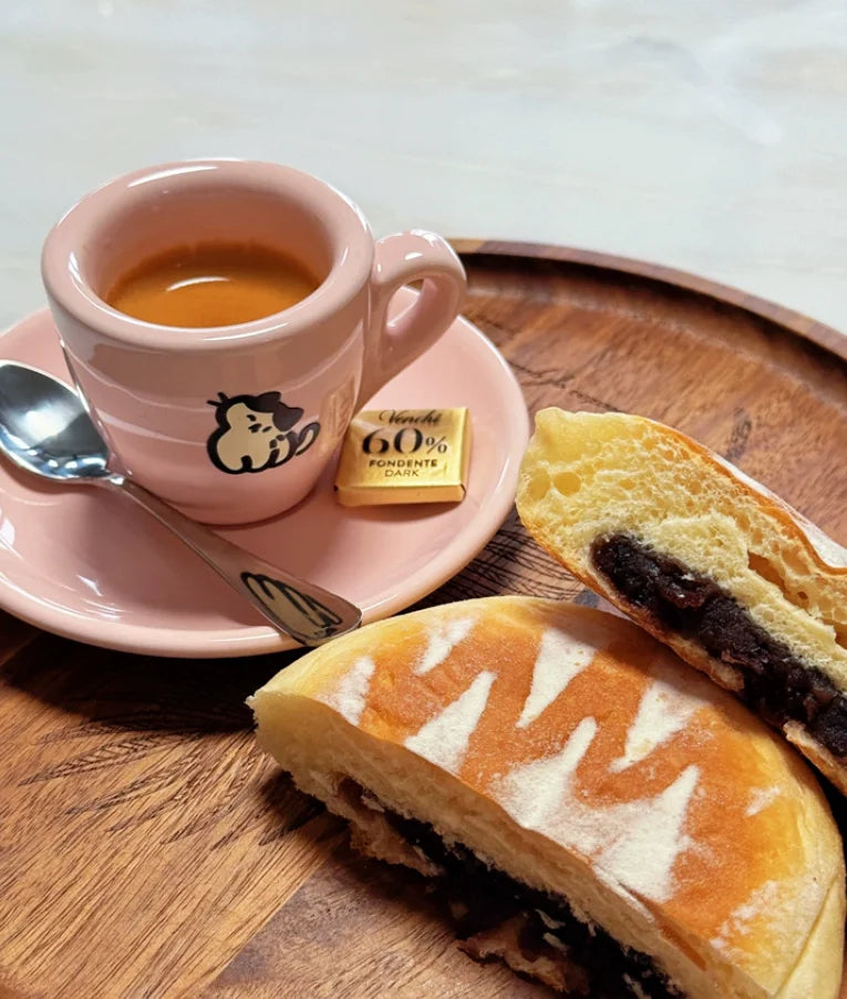 Factory Wholesale Prices Pink Cute Italian Latte Espresso Cup Thickened 80ML Mini Ceramic Bone China Eco-Friendly BPA Free
