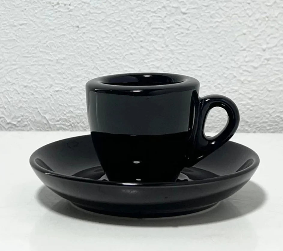 Factory Wholesale Prices White Italian Latte Espresso Cup Thickened 80ML Tresun Brand Eco-Friendly Dishwasher Safe Cups Saucers