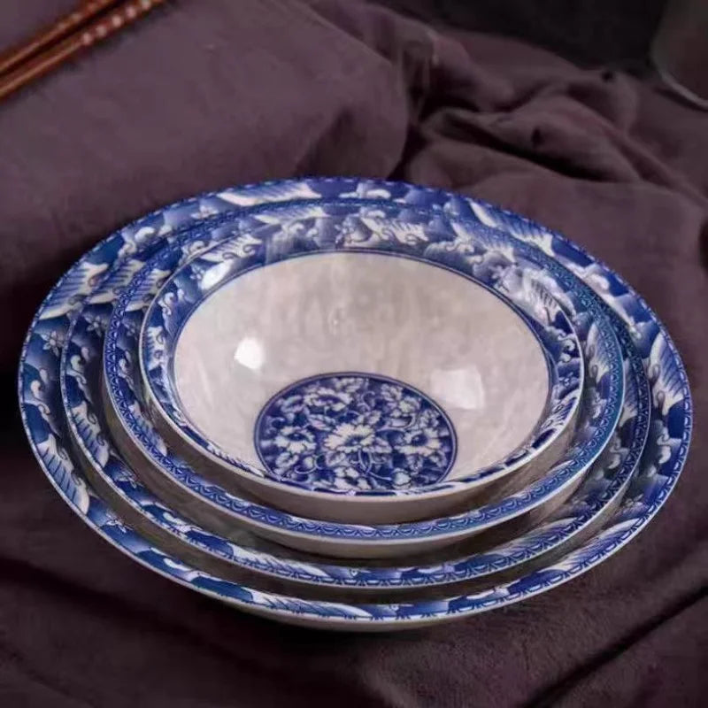 Wholesale 9-Inch Large Ceramic Soup Bowl for Hotels and Restaurants Elegant Dinnerware for Serving Soup
