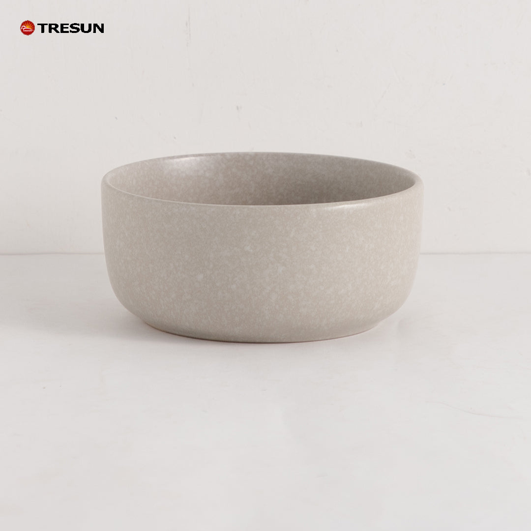 Tresun®16 Pieces Matte Beige Stoneware dinnerware set | Service for 4