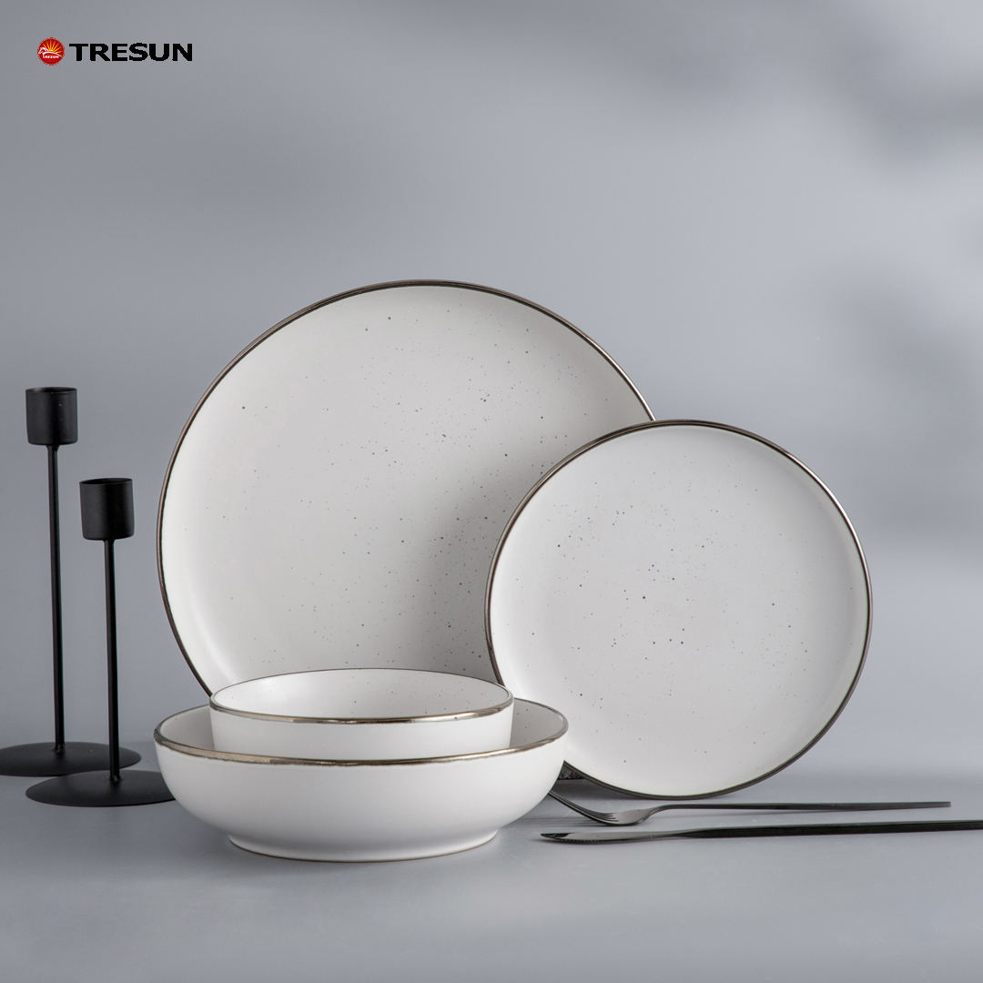 Elevate Every Meal with the Tresun® 16-Piece Dinnerware Set