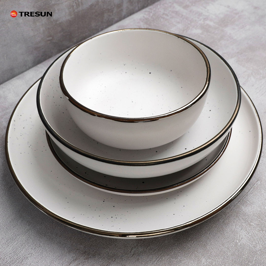 Elevate Every Meal with the Tresun® 16-Piece Dinnerware Set