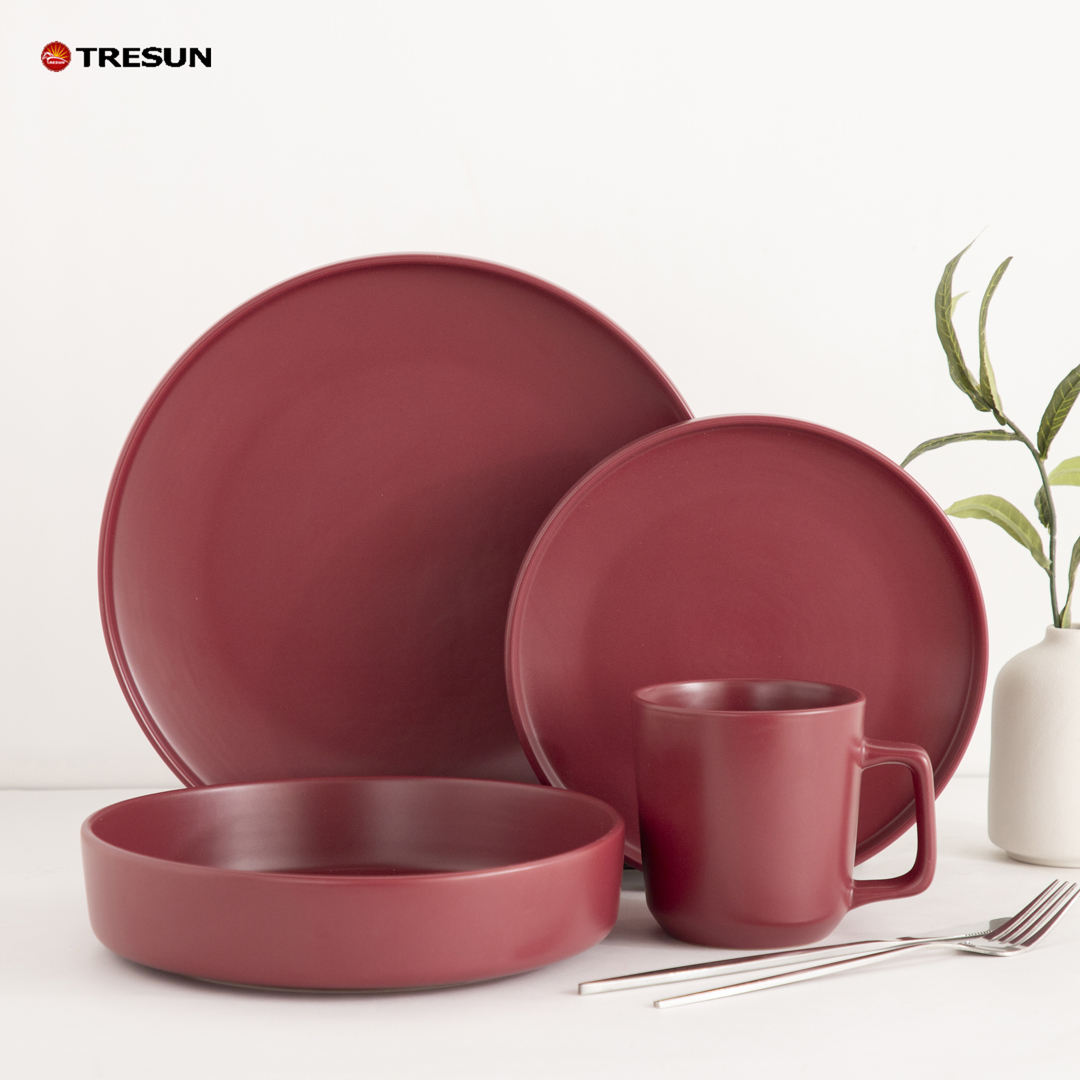 Tresun® 16-Piece Stoneware Set | Service for 4