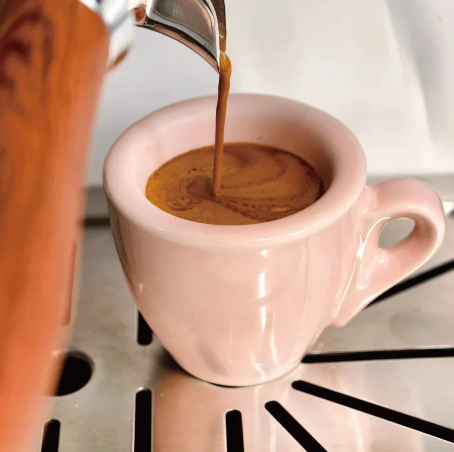 Factory Wholesale Prices Pink Cute Italian Latte Espresso Cup Thickened 80ML Mini Ceramic Bone China Eco-Friendly BPA Free