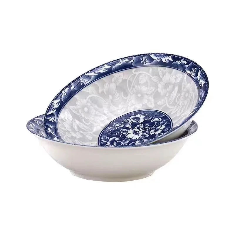Wholesale 9-Inch Large Ceramic Soup Bowl for Hotels and Restaurants Elegant Dinnerware for Serving Soup