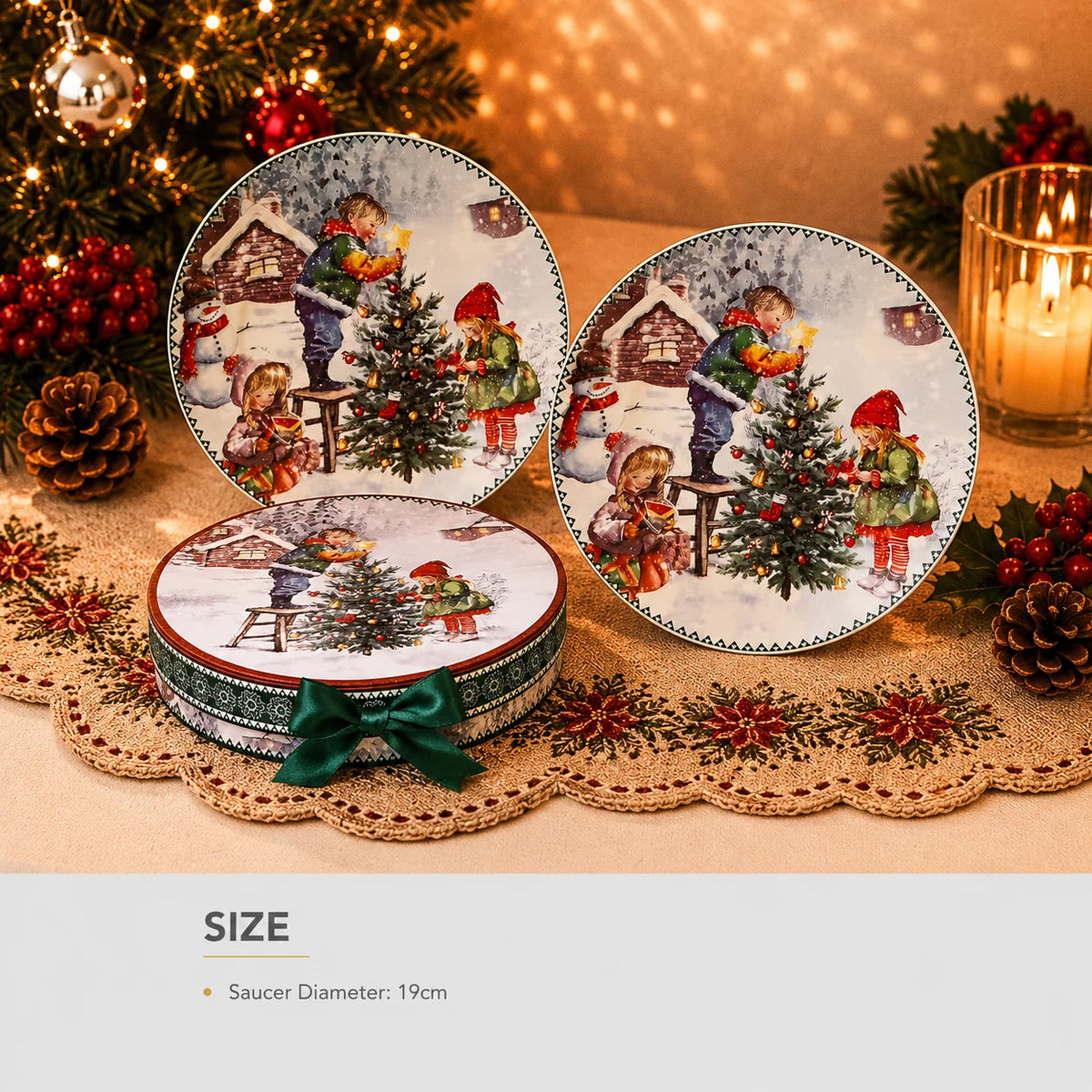 Factory Direct Ceramic Mug Snow Scene Painted Porcelain Ceramic Cup Christmas Birthday Gifts for Housewarming Food