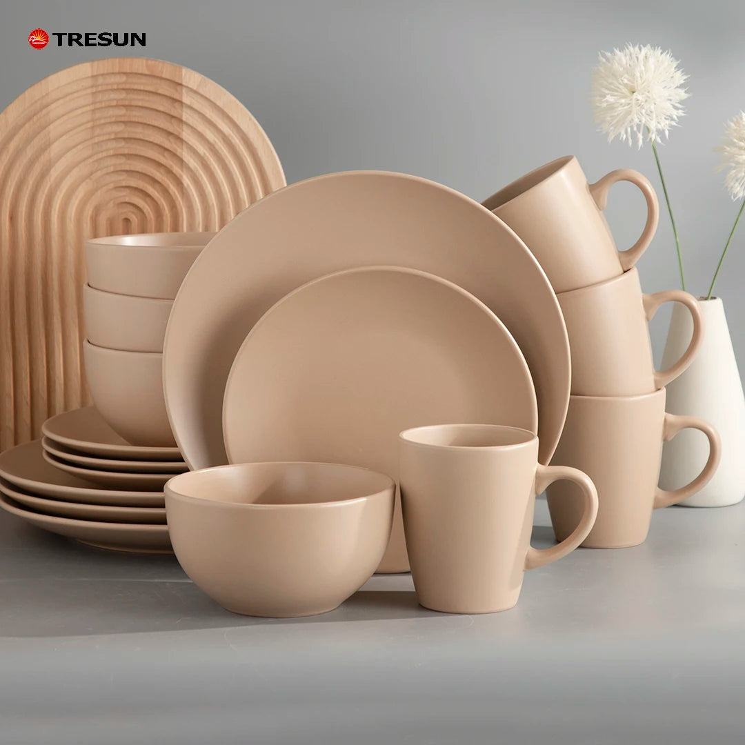 Custom 6/8/10/12 Inch Ceramic Factory Price Multiple Colors Nordic Ceramic Dinner Plate in Wedding Ceramic Plate Set