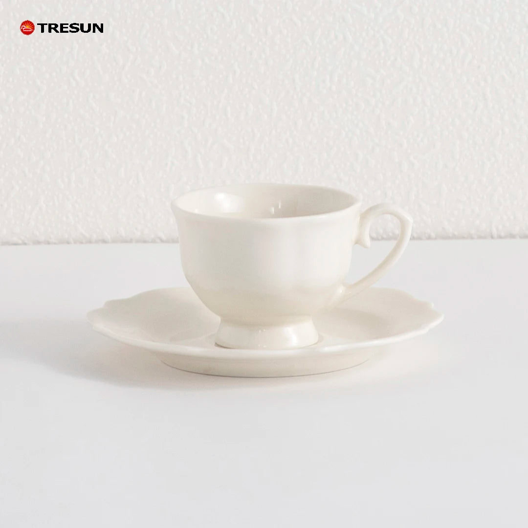 Customized Wholesale Irregular Shape Bone Porcelain Tableware Plain White Luxury Dining Plate Hospitality Plates with Bowl