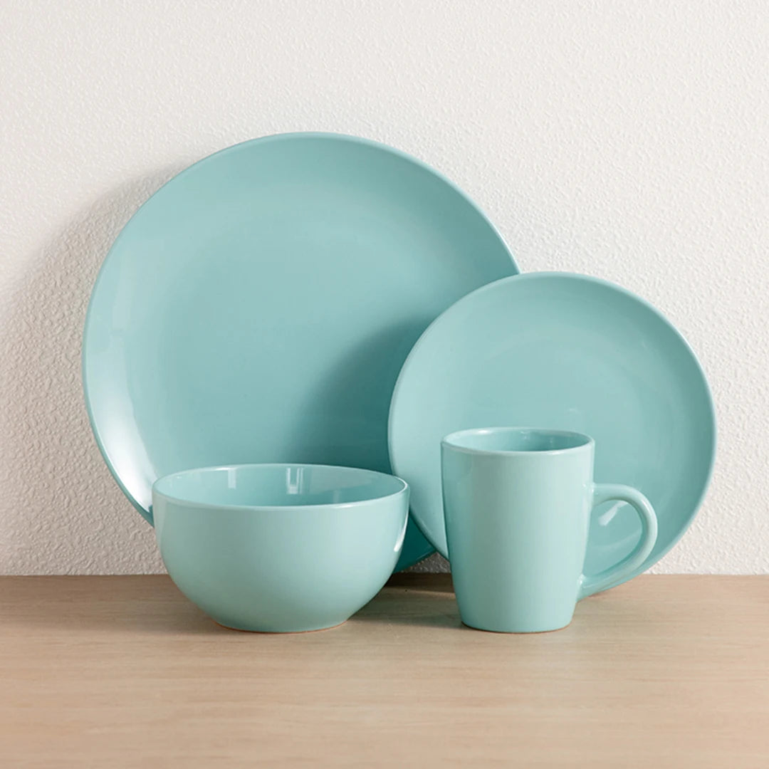 Custom Color Ceramic Dinnerware Set OEM ODM Full Tableware Gift Box Set Plates Bowls Mugs Factory Hotel Restaurant Customization