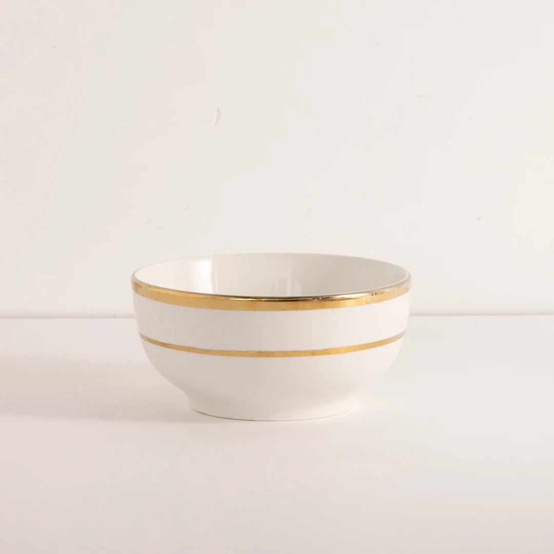 Luxury Middle Eastern Gold Inlay New Bone China Dishwasher/Microwave Safe Dinnerware Set for Weddings & Special Occasions