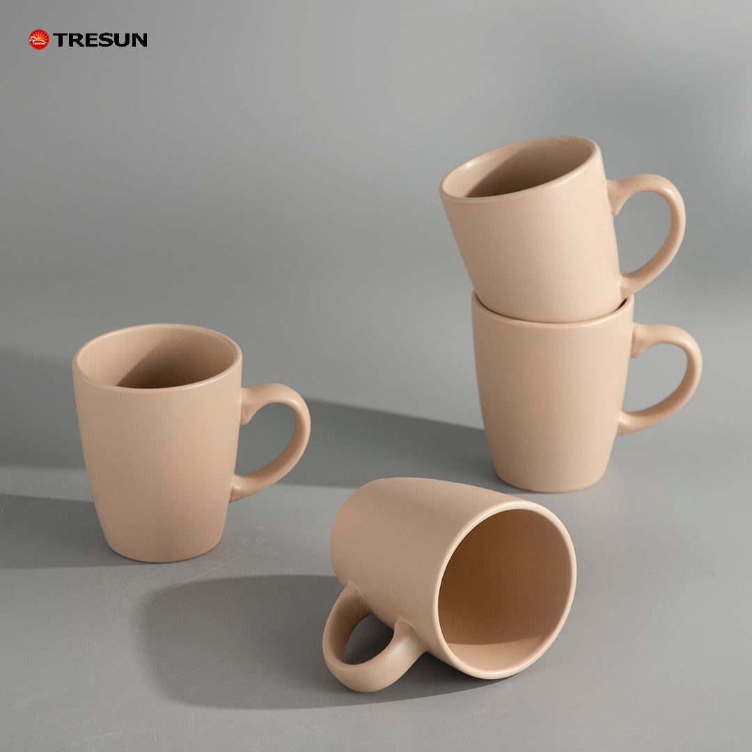 Tresun® 16-Piece Beige Stoneware Dinnerware Set | Service for 4
